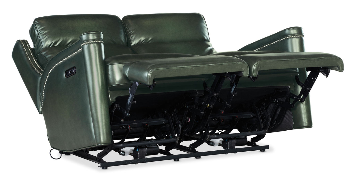 MS - Hamilton Power Loveseat With Power Headrest