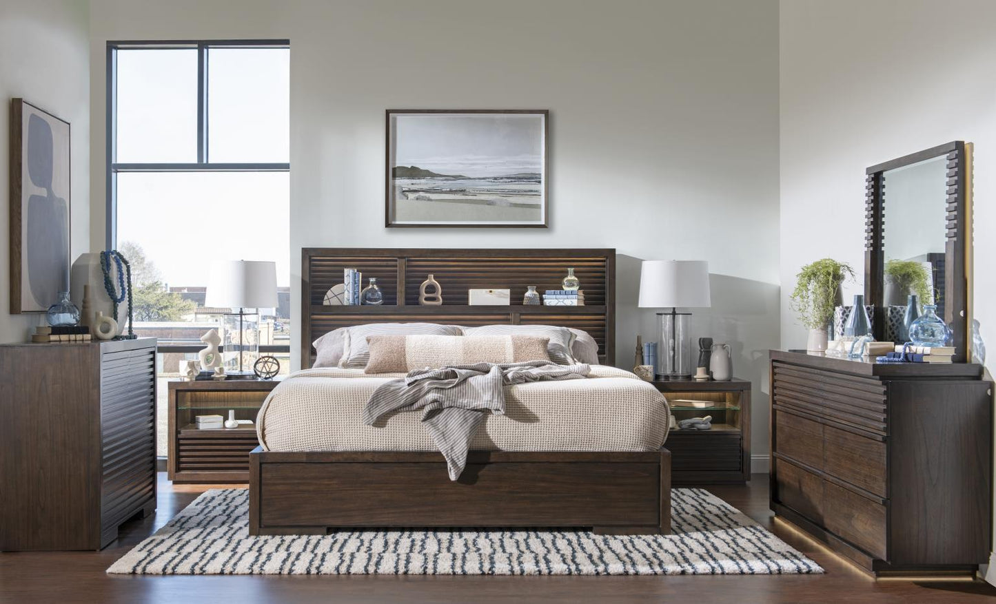 Architect - Open Nightstand - Onyx