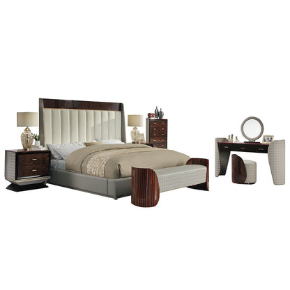 Jamonica - Bench - Gray & Dark Brown