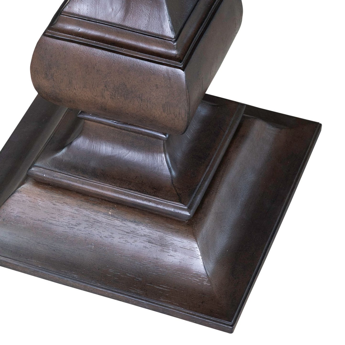 Provence Park - Round End Table - Chateau Brown