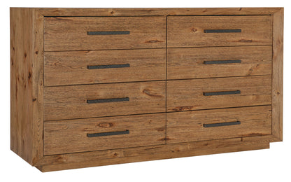 Big Sky - 8-Drawer Dresser - Light Brown