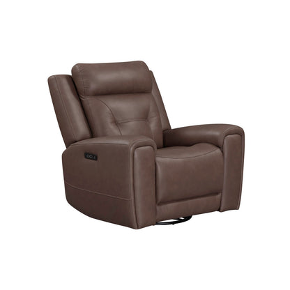 Beckham - Swivel Glider Recliner P2 - Aline Saddle