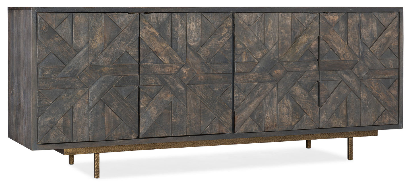 Commerce And Market - Layers Credenza - Dark Gray