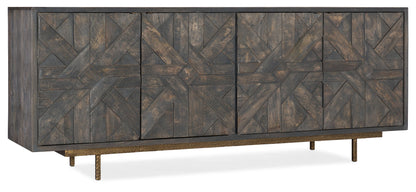 Commerce And Market - Layers Credenza - Dark Gray