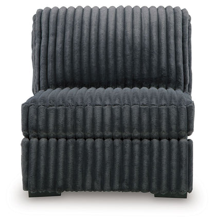 Midnight-Madness - Armless Chair - Gunmetal