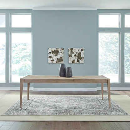 Brentwood - Rectangular Leg Table - Sandstone