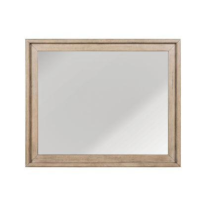 Proximity Place - Landscape Mirror - Barley Buff
