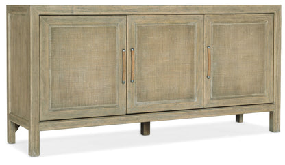 Surfrider - Small Media Console - Light Brown