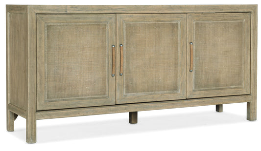 Surfrider - Small Media Console - Light Brown