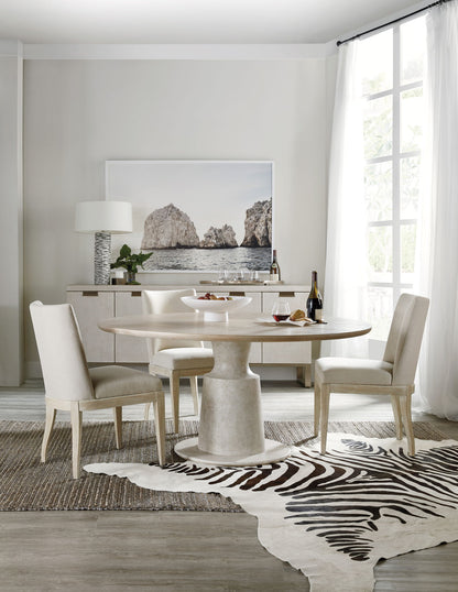 Cascade - Pedestal Dining Table - Light Brown