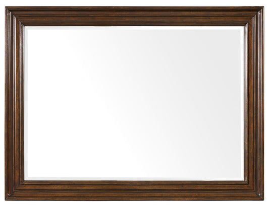 Leesburg - Landscape Mirror - Dark Brown