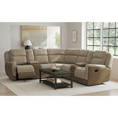 Hornet - 3 Piece Motion Sectional Set With Console
