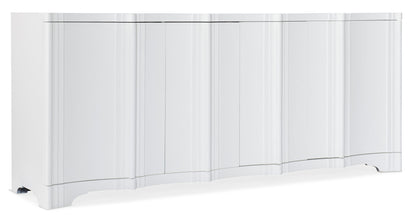 Melange - Corinth 4-Door Entertainment Console - White
