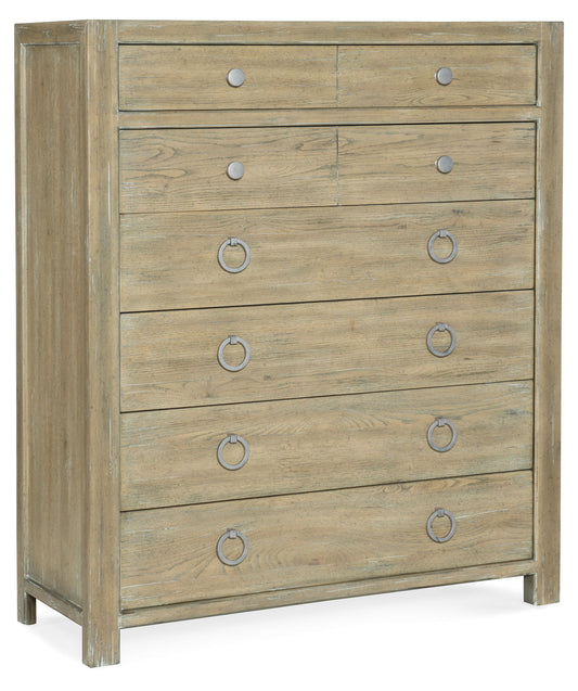 Surfrider - Six-Drawer Chest - Light Brown
