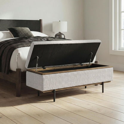 Dettaford Next-Gen Nuvella - Storage Bench - Stone