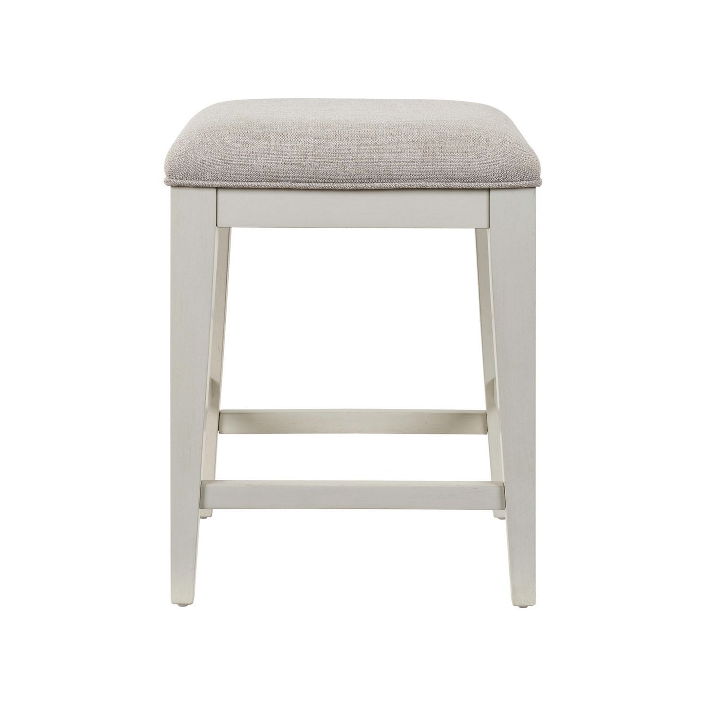 Berkley Square - Upholstered Console Stool - Linen & Khaki