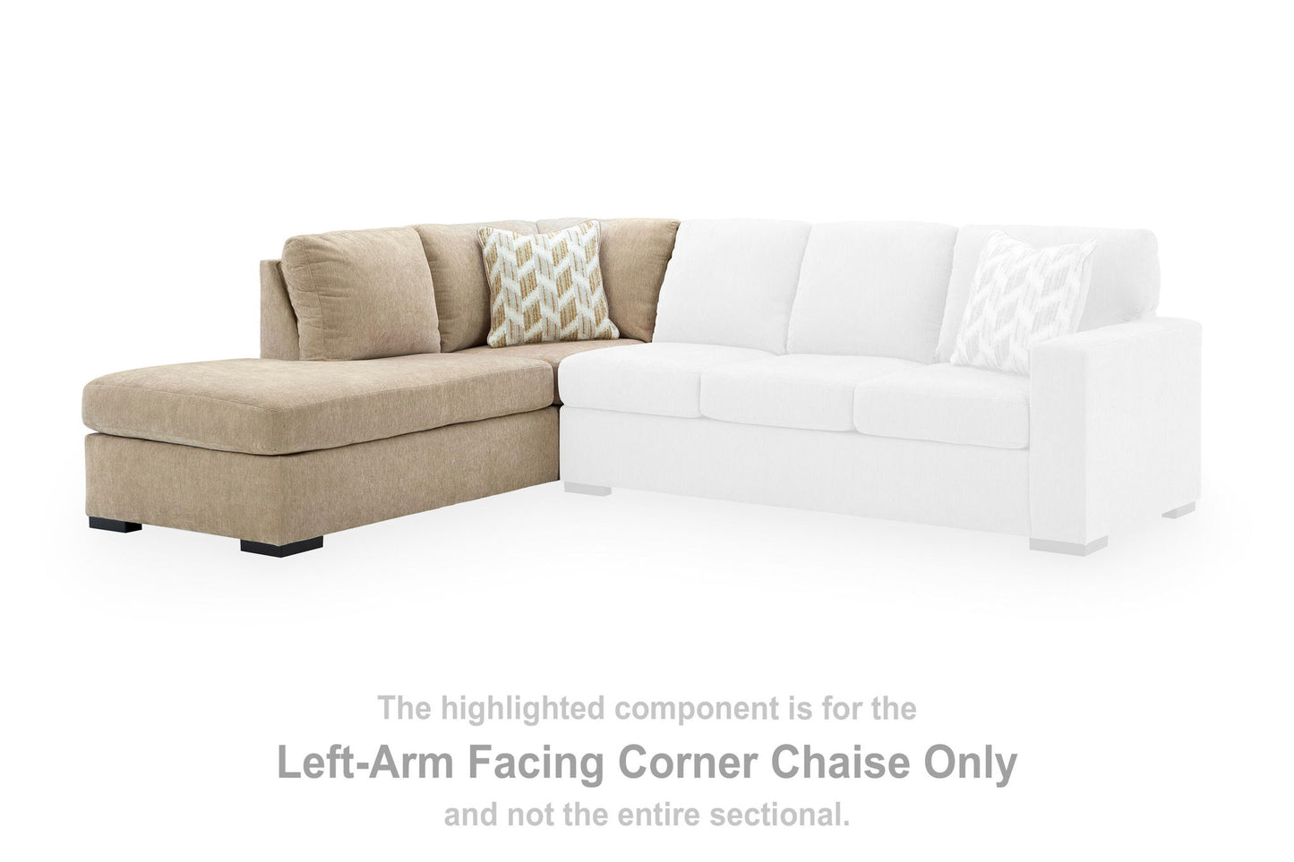 Bridgepoint - LAF Corner Chaise - Almond