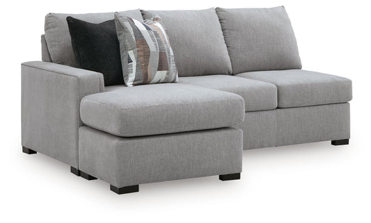 Lakepoint - LAF Sofa Chaise - Nickel