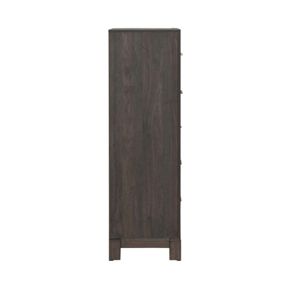 Modern Edge - 5 Drawer Chest - Caffe