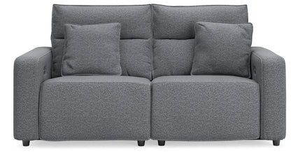 Modmax II - Reclining Sectional - Salt And Pepper