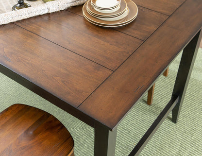 Fenmore - Counter Height Table - Mocha And Distressed Cherry