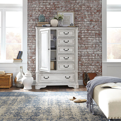 Magnolia Manor - Master Chest - Antique White