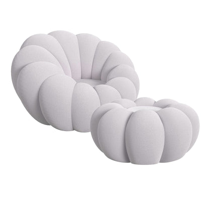 Bubble - Swivel Chair And Ottoman