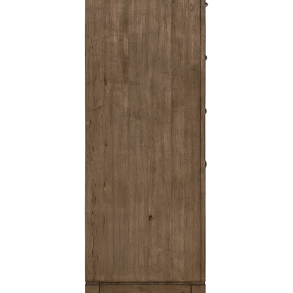 Shaker Lakes - 5 Drawer Chest - Harvest Brown