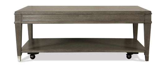 Dara Two - Rectangular Cocktail Table - Gray Wash