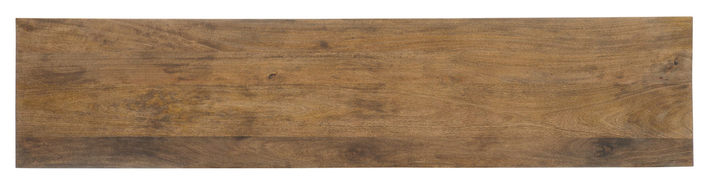 Commerce And Market - Giovanni Entertainment Console - Light Brown / Dark Gray