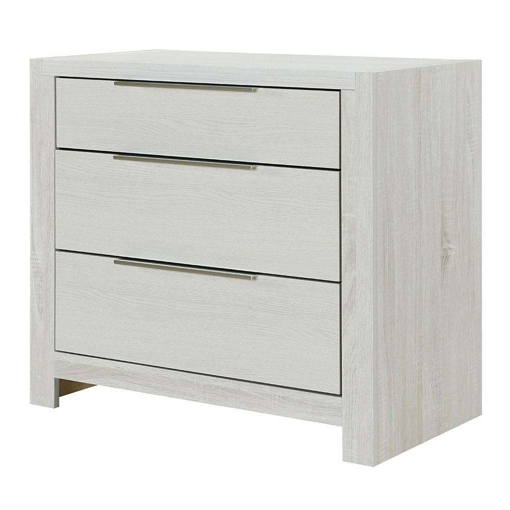 Jehoram - 3 Drawer Nightstand For Bedroom