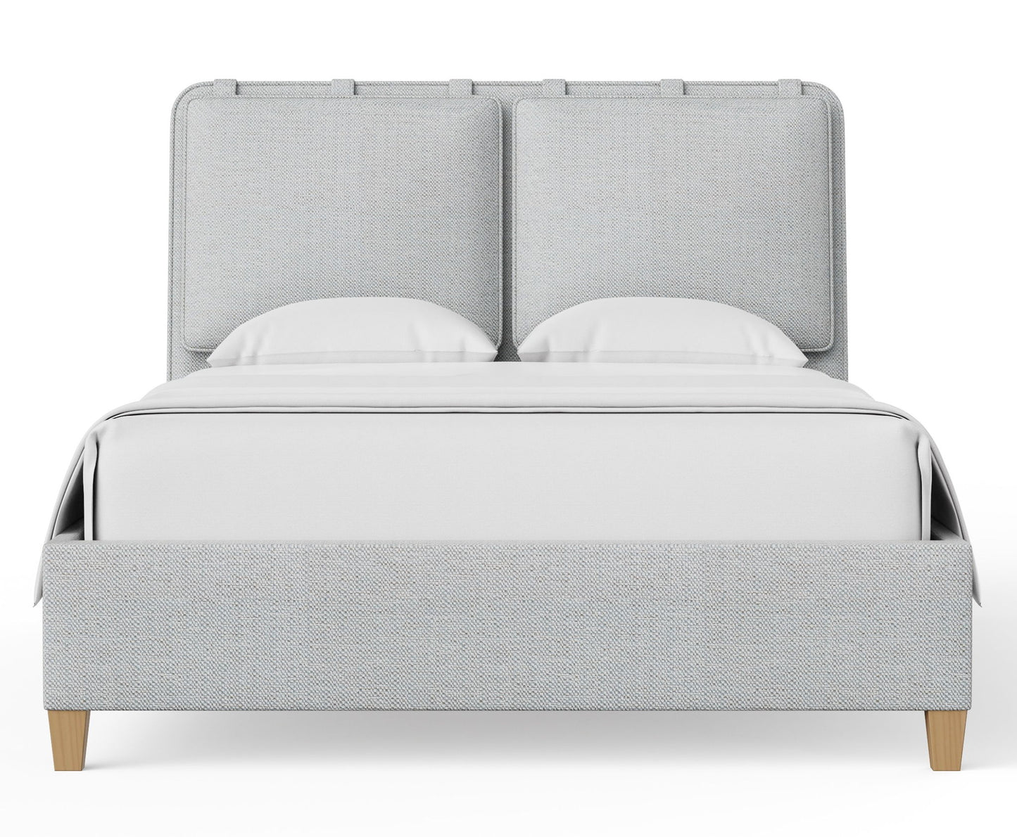 Pure Maple - Upholstered Bed - Natural Maple Legs