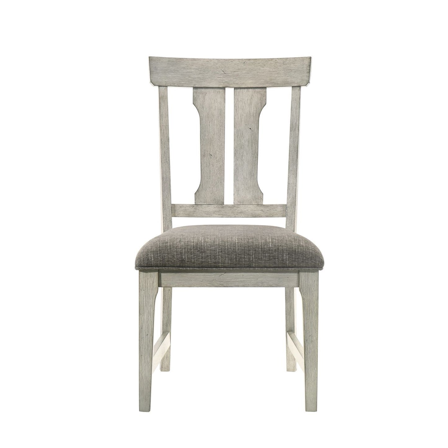Hallendale - Splat Back Side Chair - Gravel Wash