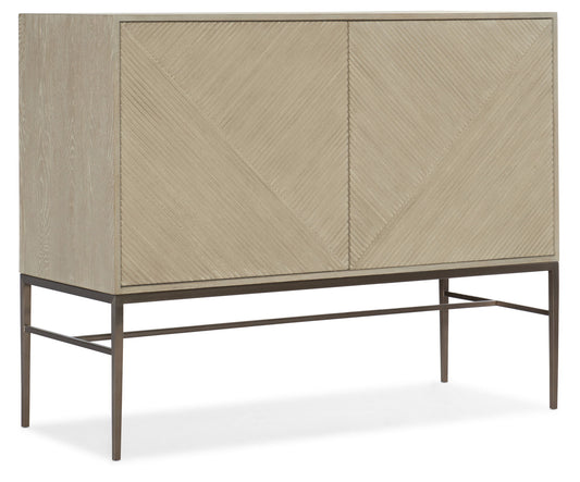 Cascade - Credenza With Metal Legs - Light Brown