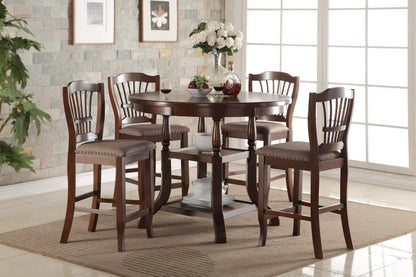 Bixby - Counter Table & 4 Chairs - Espresso