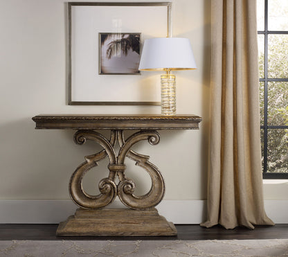 Melange - Solana Console Table - Light Brown