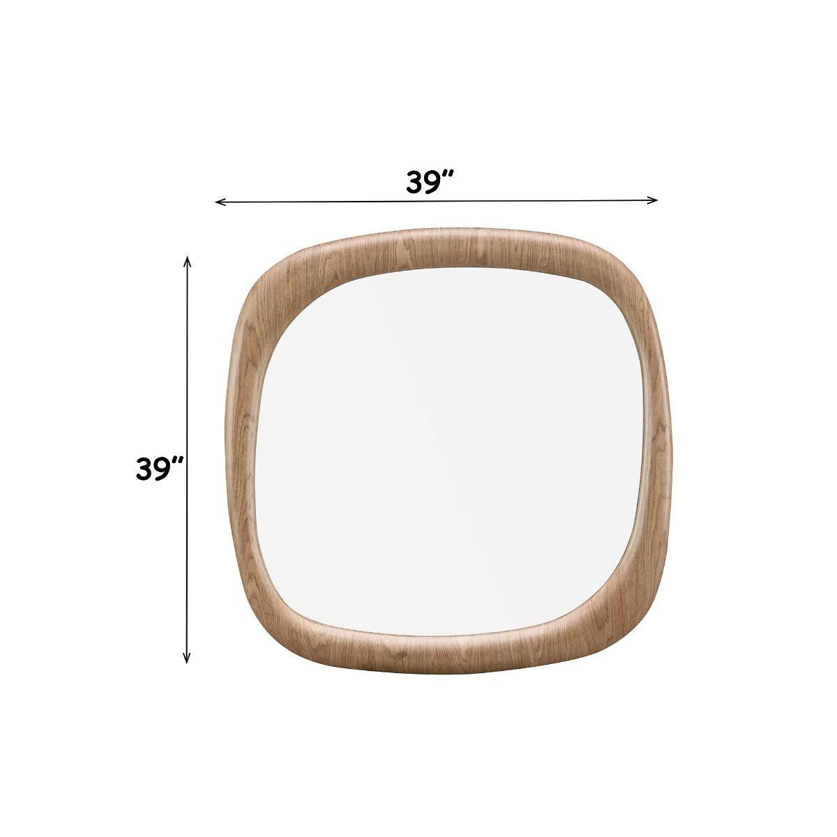 Markku - Aceent Mirror - Oak