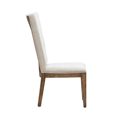 Carolina Park - Upholstered Side Chair - Amber Brown
