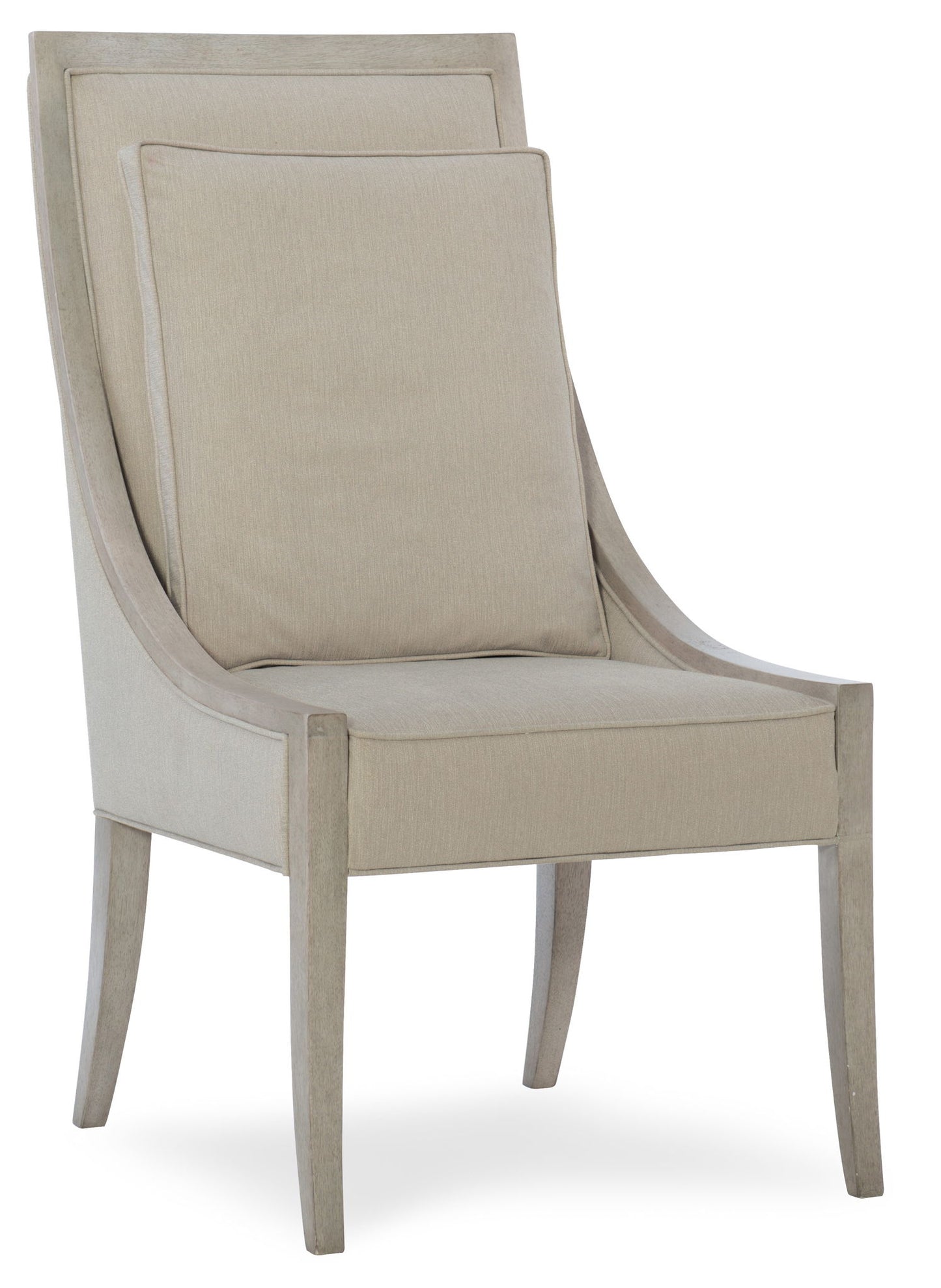 Elixir - Host Chair - Pearl Silver