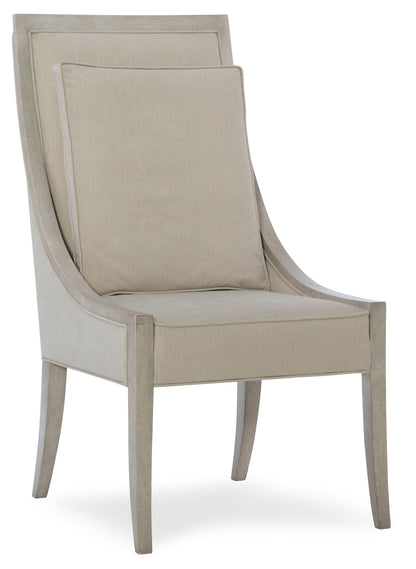 Elixir - Host Chair - Pearl Silver
