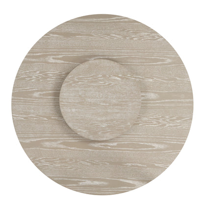 Gwendolyn - Round Table Top And Base - Beige
