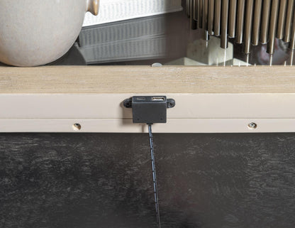 Flow - 1 Drawer Nightstand - Sandstone