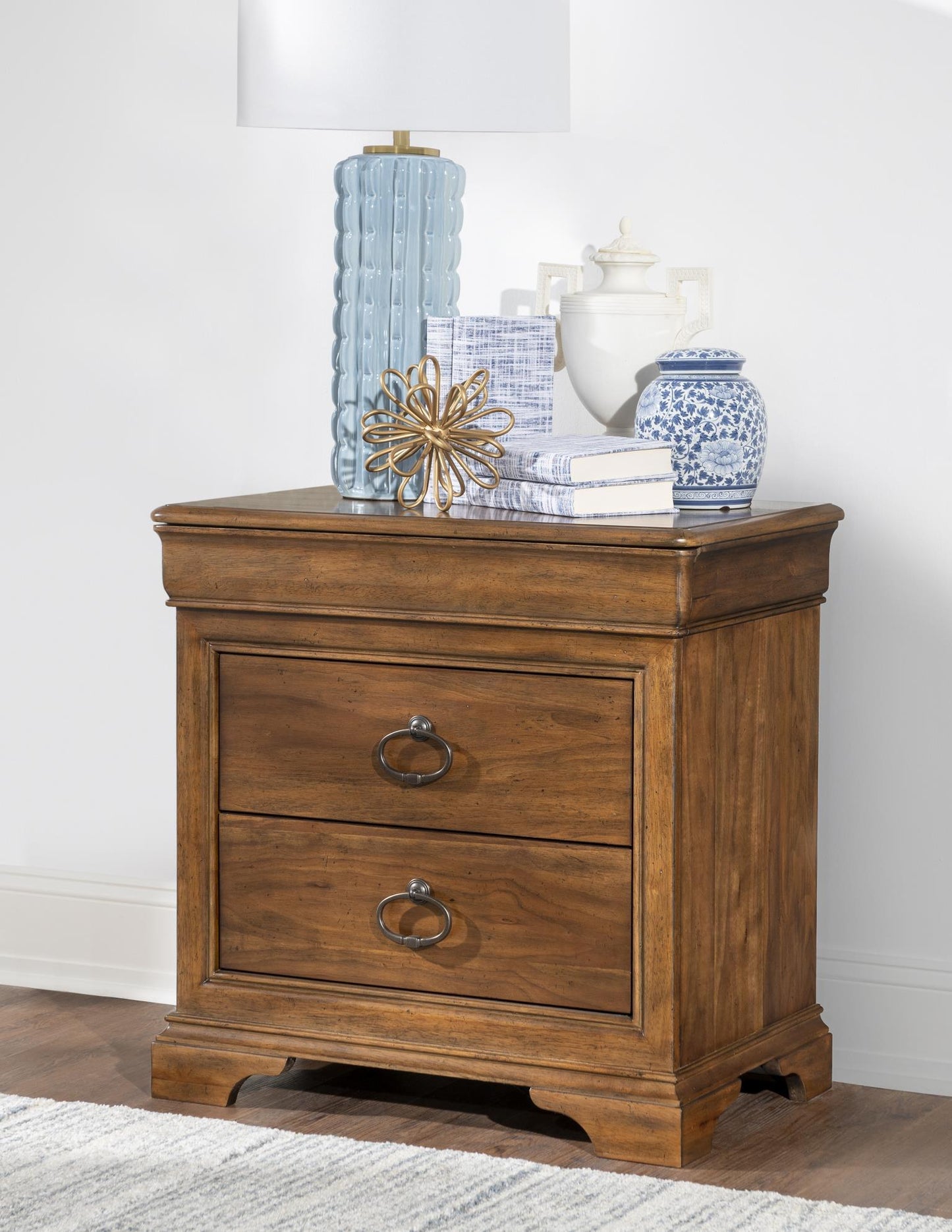 Echelon - Drawer Nightstand - Heritage Walnut