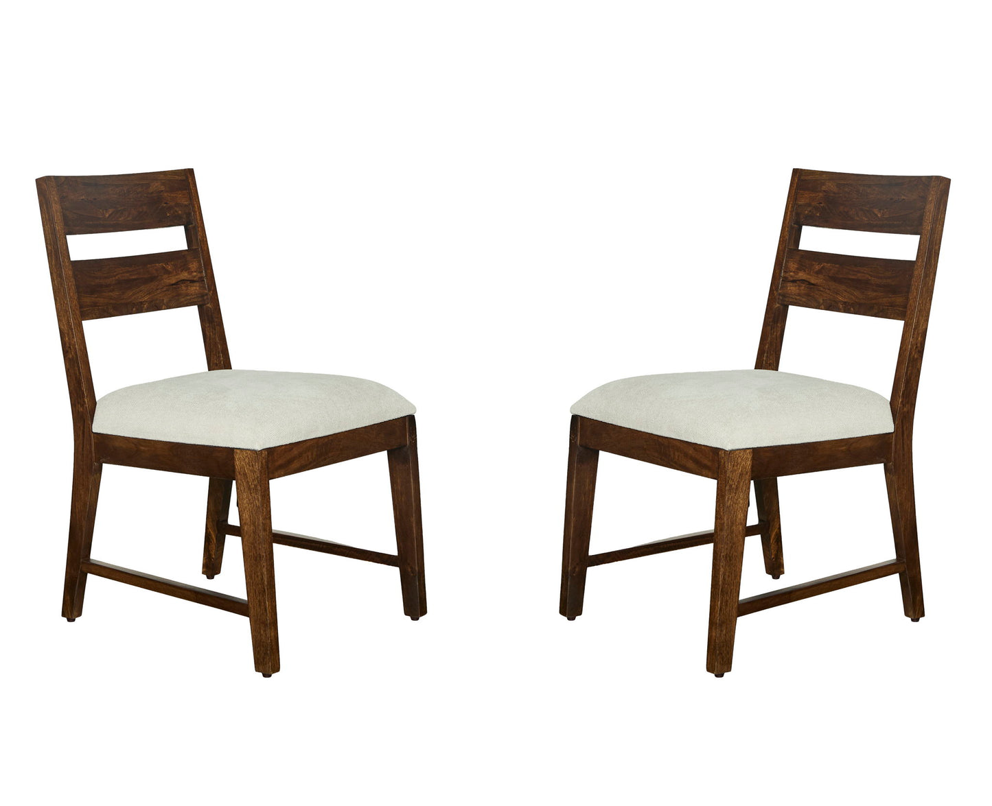 Portico - Ladderback Dining Chair (Set of 2) - Warm Brown