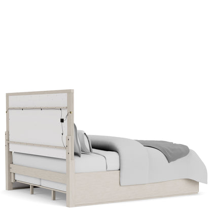 Alexis - Upholstered Panel Bed