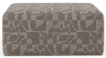 Zeke - Cocktail Ottoman - Cloud
