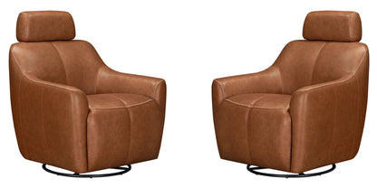 Miles - Swivel Gliding Accent Chair