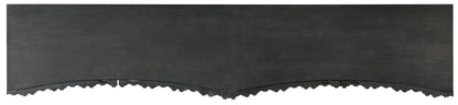 Melange - Apollo Credenza - Dark Gray / Gold