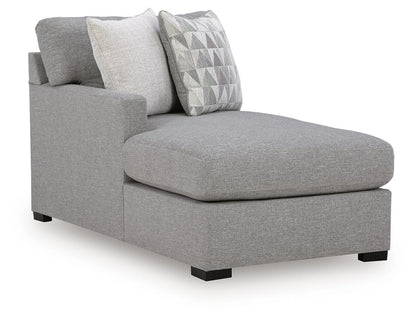 UrbanCrest - LAF Corner Chaise - Pewter