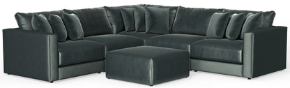 Remington - Modular Sofa And Cocktail Ottoman - Pine